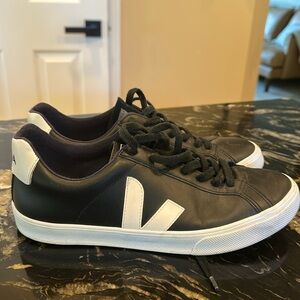 Vejas Campo Leather sneakers (Black) - size EU 41